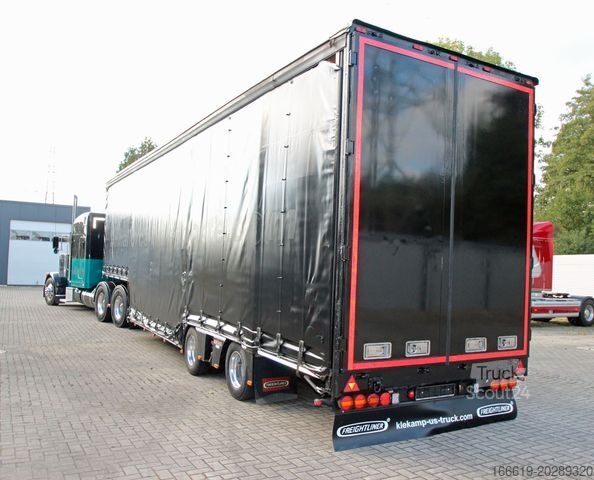 Ημιρυμουλκούμενο χαμηλής φόρτωσης  Geschlossener Autotransporter/Maschinentransport