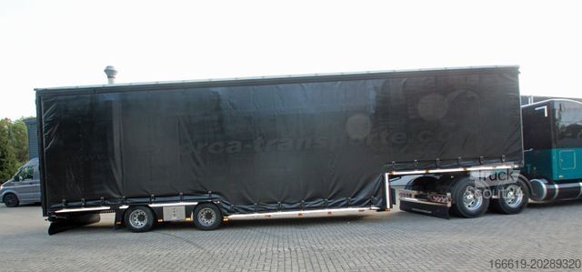 Ημιρυμουλκούμενο χαμηλής φόρτωσης  Geschlossener Autotransporter/Maschinentransport