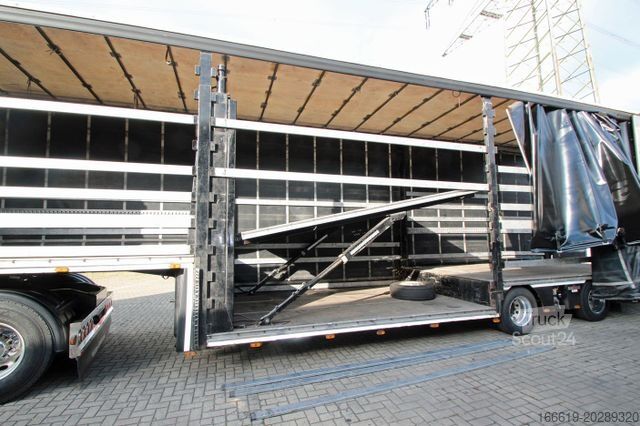 Ημιρυμουλκούμενο χαμηλής φόρτωσης  Geschlossener Autotransporter/Maschinentransport