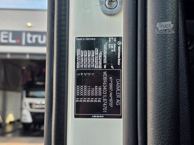 Standard dragbil MERCEDES-BENZ Actros 1843