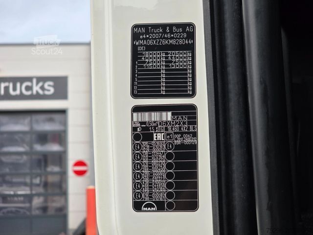 Standartinis vilkikas MAN TGX 18.460 4X2 BLS / Kipphydraulik