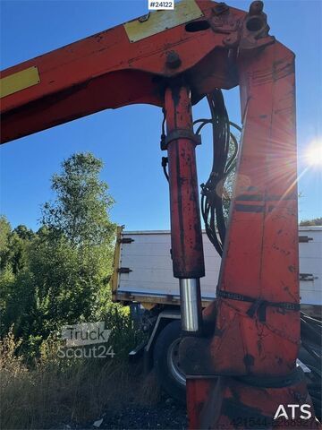 Camião-grua Volvo FL10 Tipper Truck – Rear-Mounted Palfinger Crane