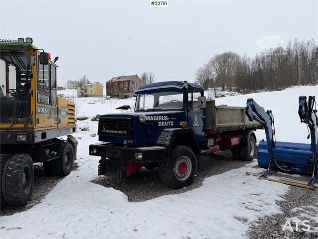 Platform aanhanger Magirus Deutz 310D19AK