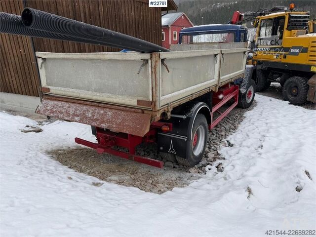 Platform aanhanger Magirus Deutz 310D19AK