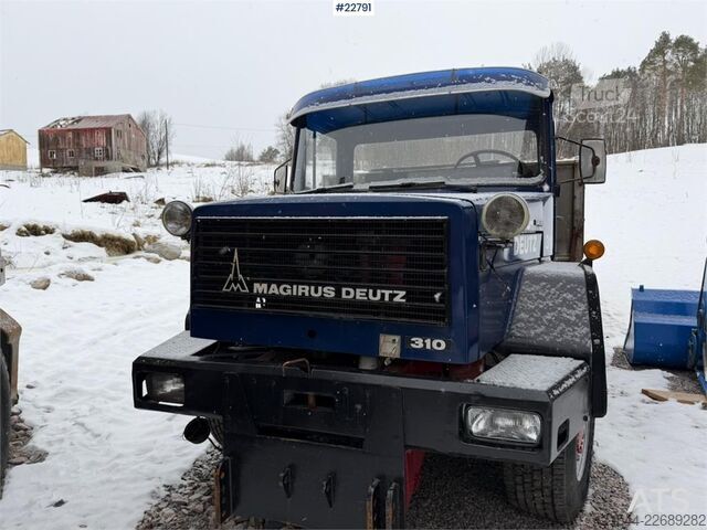 Platform aanhanger Magirus Deutz 310D19AK