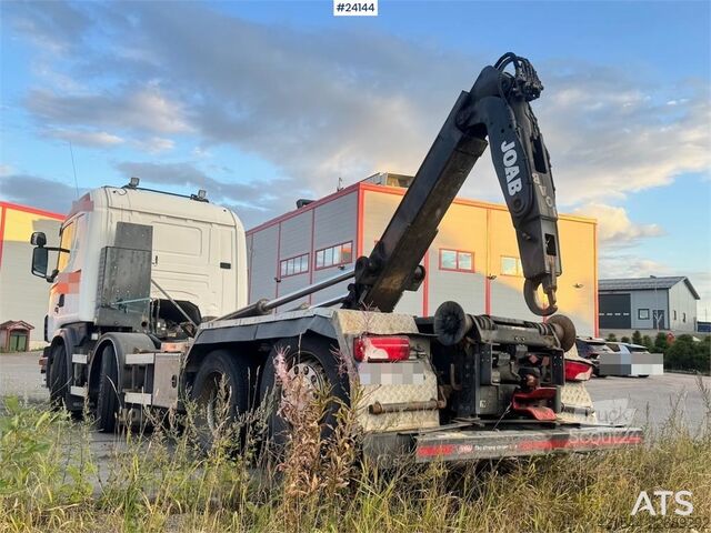 Haakarmsysteem Scania G480 8x2 Hooklift Truck with Crane Hydraulics WATC