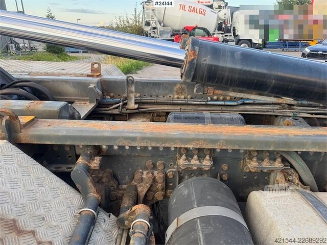 Hakenarmsystem Scania G480 8x2 Hooklift Truck with Crane Hydraulics WATC