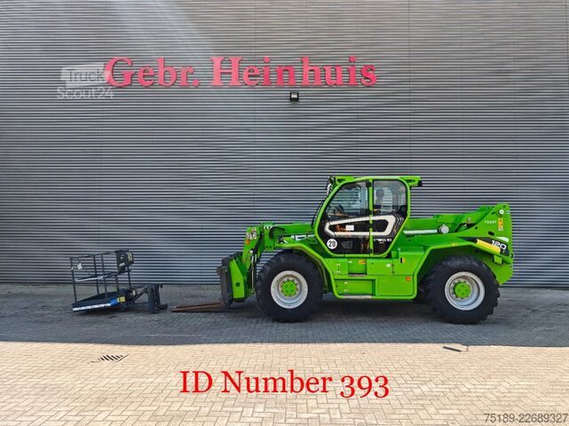 Telescopische lader Merlo P120.10 HM Forks + Basket 750 Hours!