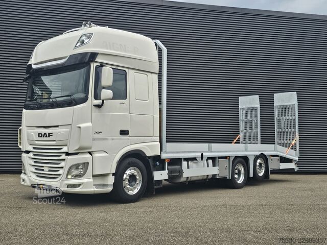 Bergingsvoertuig DAF XF 480 6x2 / OPRIJ - MACHINE TRANSPORT