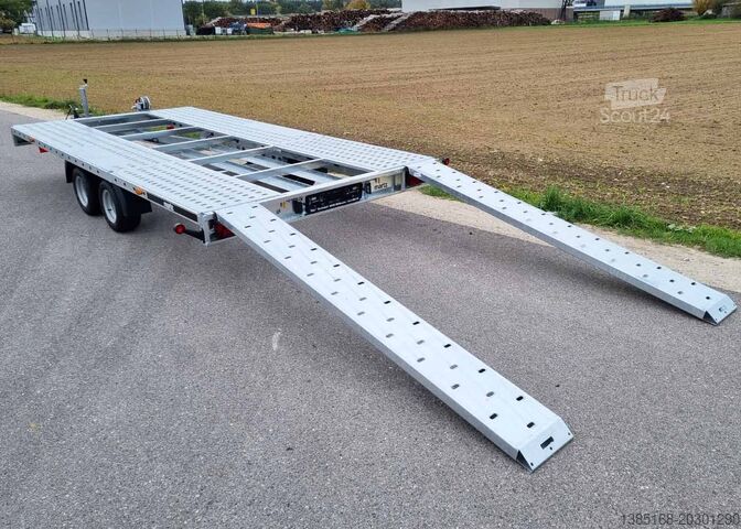 Autotransporter Anhänger Martz  2,7t  4,5m mit Seilwinde Auto Anhänger Trailer KFZ Transporter