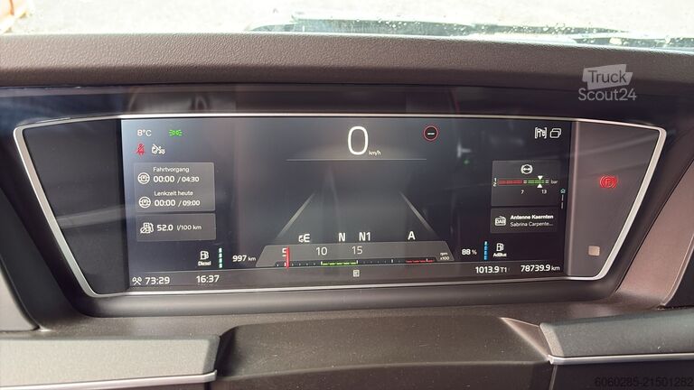 Gru montata su autocarro Volvo Kran Effer 525 FH 750