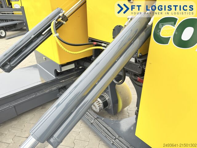 4-way forklift Combilift C3000STE TRIPLEX WIDE POSITIONER CABIN