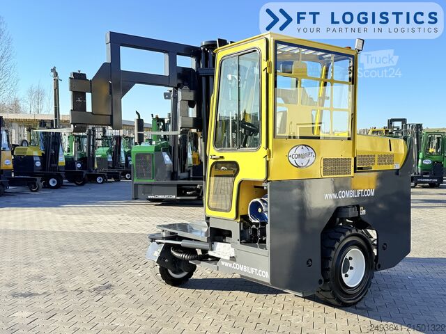 4-way forklift Combilift C3000XL DUPLEX SPREADER BEAM FREE LIFT