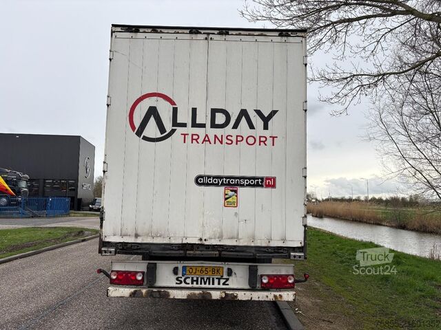 Lagaminas Schmitz SKO 24 3-Axle Box / SAF Axles / Discbrakes / Li...