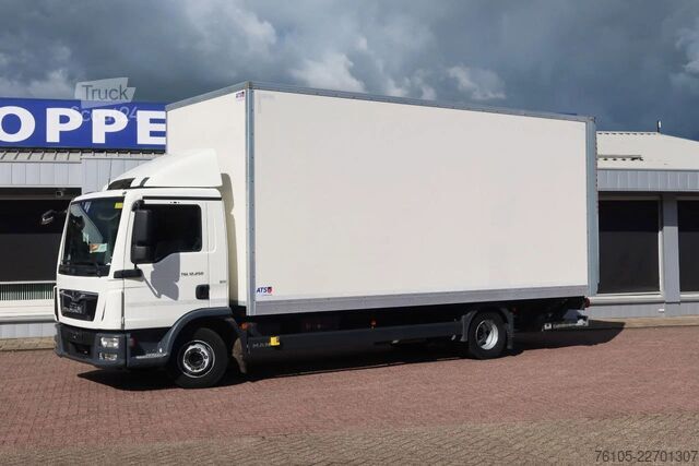Koffer MAN TGL 12.250 Bakwagen + Laadklep DHollandia 2000 kg