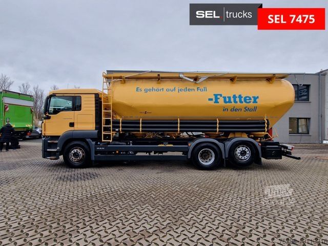 Cysterna MAN TGS 26.440 6X2-4 LL / SILO / ZF Int. / Spitzer /
