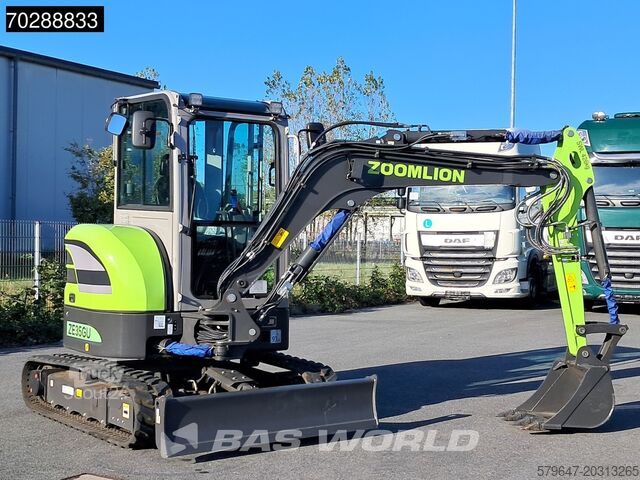 Mini excavator Zoomlion ZE35 GU GARANTIE- KLIMAANLAGE– CE-ZERTIFIZIERT