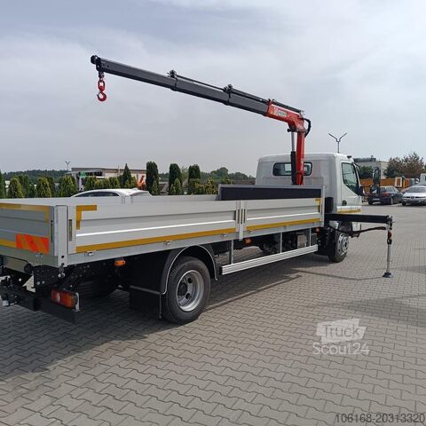 Κινητό φορτηγό γερανού Fuso Canter 9C18 Fassi M40 Pritsche 4,5 m