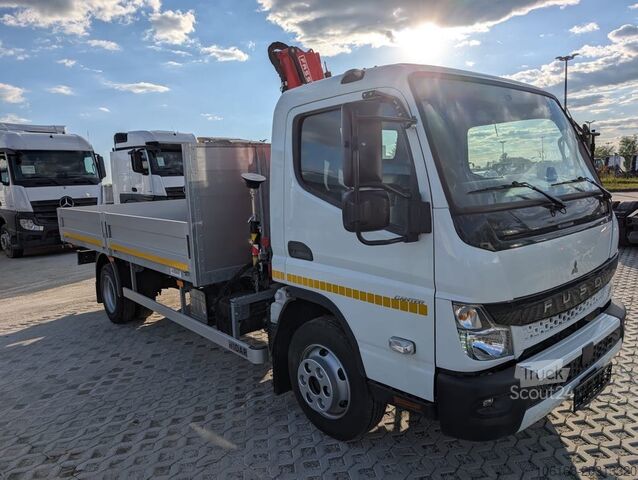 Κινητό φορτηγό γερανού Fuso Canter 9C18 Fassi M40 Pritsche 4,5 m