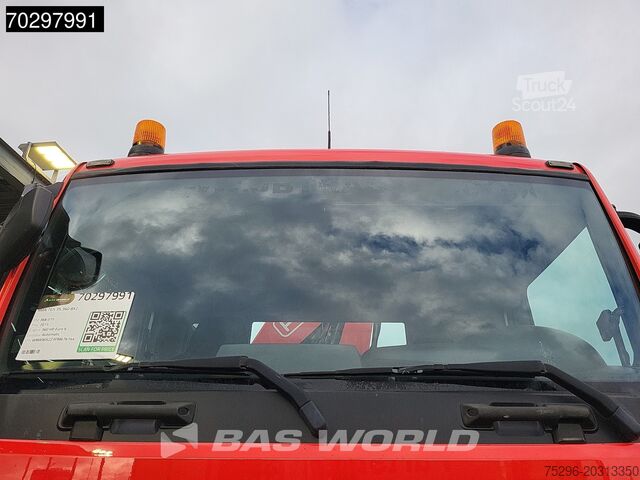 Open laadbak MAN TGS 35.360 TGS 8X2 Fassi F235A.0.22 Crane Kran ...