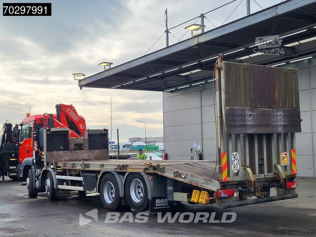 Open laadbak MAN TGS 35.360 TGS 8X2 Fassi F235A.0.22 Crane Kran ...