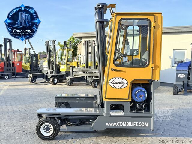Dört yollu forklift Combilift C4000 GAS DUPLEX 4100 SIDE-SHIFT