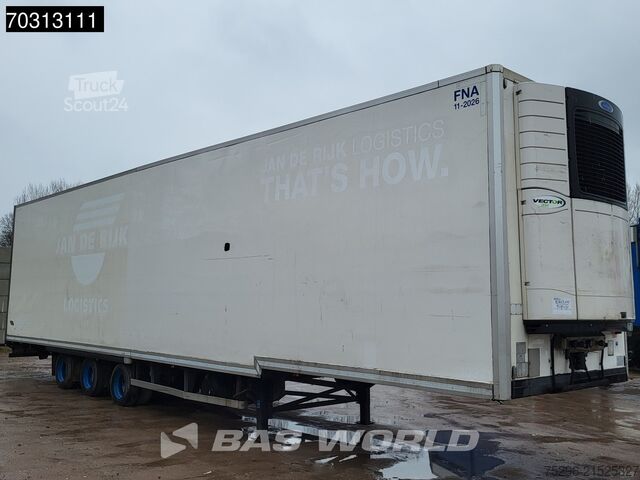 Refrigerated/freezer transport Talson F1227 Rollerbett Luchtvracht Lifting Axle Flowe...