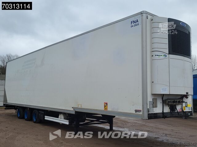 Refrigerated/freezer transport Talson F1227 Rollerbett Luchtvracht Lifting Axle Flowe...