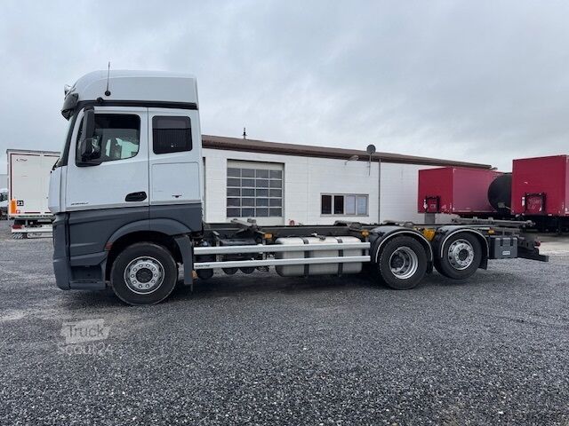 Wissellaadbak vrachtwagen Mercedes-Benz Actros 2540 BDF exBW Fahrsch BIG S KM110