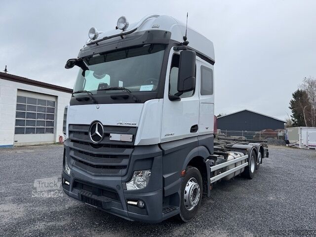 Wissellaadbak vrachtwagen Mercedes-Benz Actros 2540 BDF exBW Fahrsch BIG S KM110