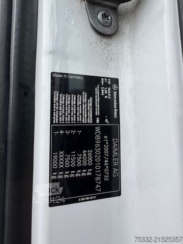 Wissellaadbak vrachtwagen Mercedes-Benz Actros 2540 BDF exBW Fahrsch BIG S KM110