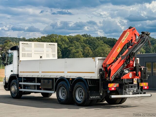 Kamyon üzerine monteli vinç VOLVO FMX 370 PRITSCHE 6,60m *PK 16001 - KB+FUNK/6x4