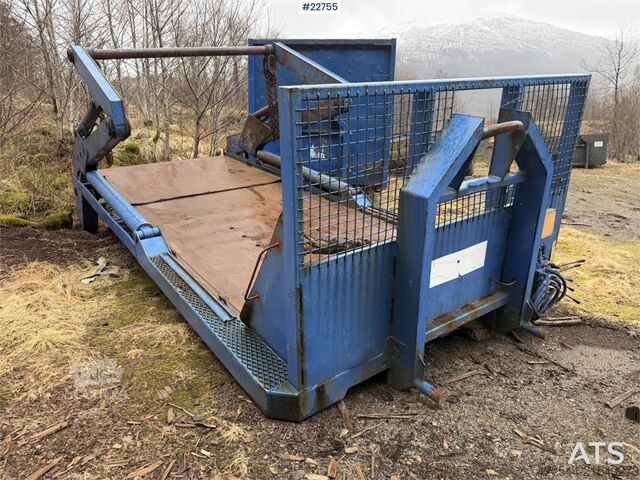 Superstructure élévatrice Joab pour camion à crochet Joab Liftpåbygg for hook truck