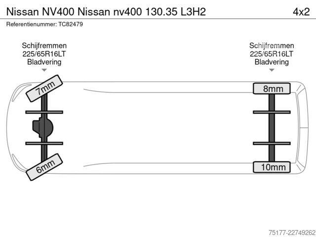 Kastenwagen Nissan NV400 Nissan nv400 130.35 L3H2