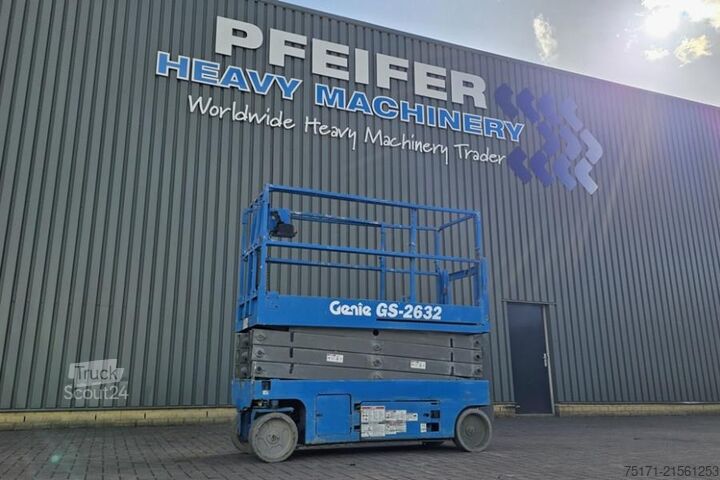 Chargeuse Genie GS2632 Electric, Batteries 2025, 10m Working Heigh