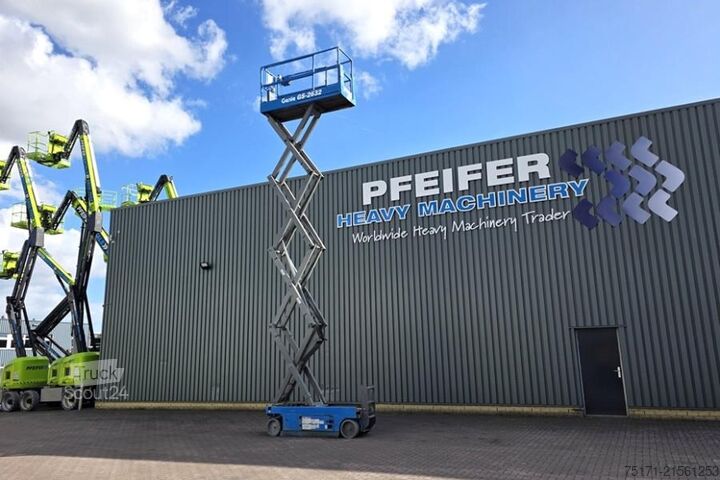 Chargeuse Genie GS2632 Electric, Batteries 2025, 10m Working Heigh