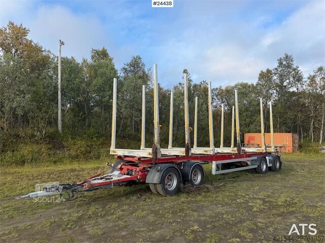 Prepravca dreva Mercedes-Benz Actros 6x4 timber truck with Epsilon M12L timber c