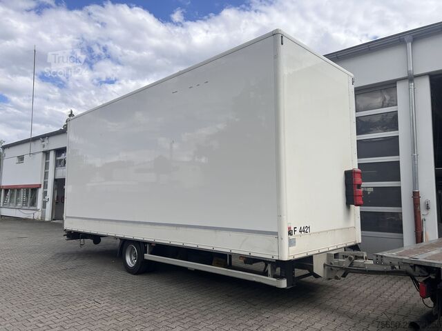 مقطورة مفتوحة مع غطاء قماشي Ackermann Z-KA-F10.5/7,5  1 Achs Planenanhänger 10,5 t GG