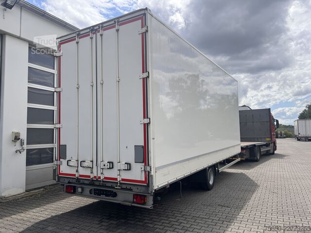 مقطورة مفتوحة مع غطاء قماشي Ackermann Z-KA-F10.5/7,5  1 Achs Planenanhänger 10,5 t GG