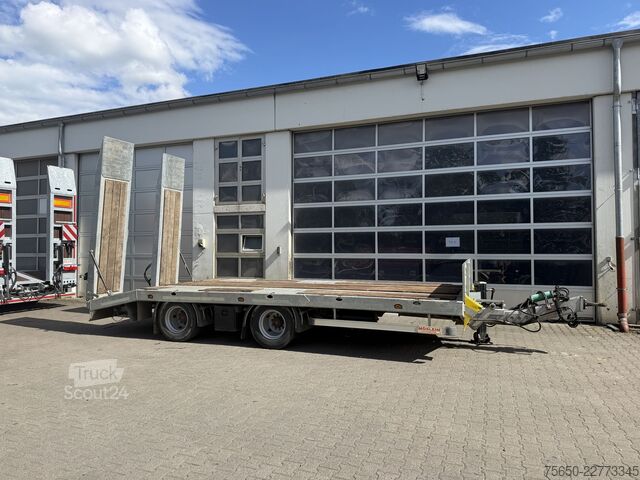 Remorcă cu platformă joasă Möslein TTA21 Schwebheim  21 t Tandemtieflader