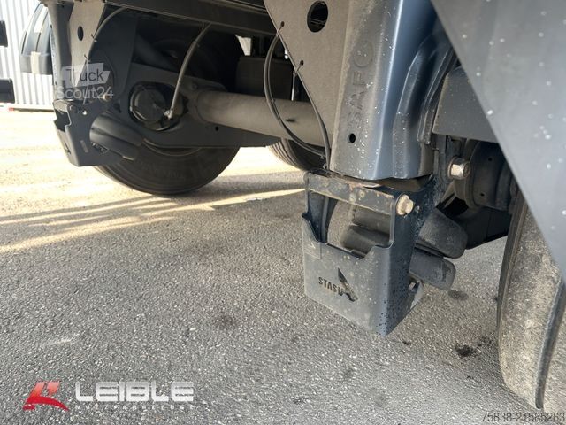 Tipper semitrailer STAS S300CX MultiSTAR 53m³ ALU Mulde*Kombitür*