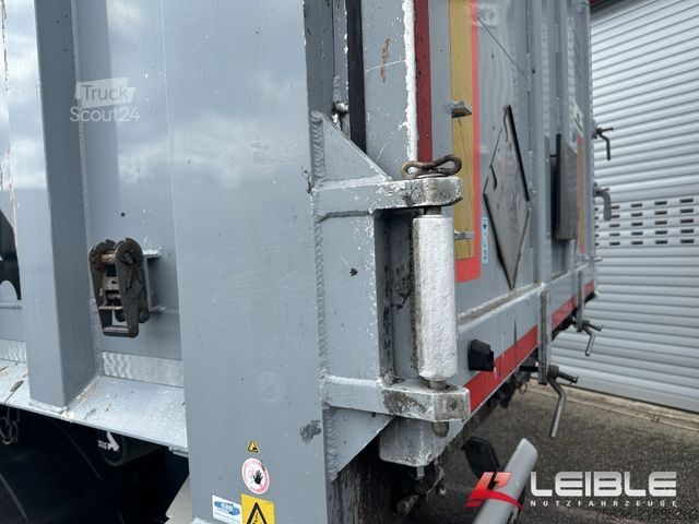 Tipper semitrailer STAS S300CX MultiSTAR 53m³ ALU Mulde*Kombitür*