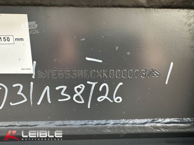 Sklopný návěs STAS S300CX MultiSTAR 53m³ ALU Mulde*Kombitür*