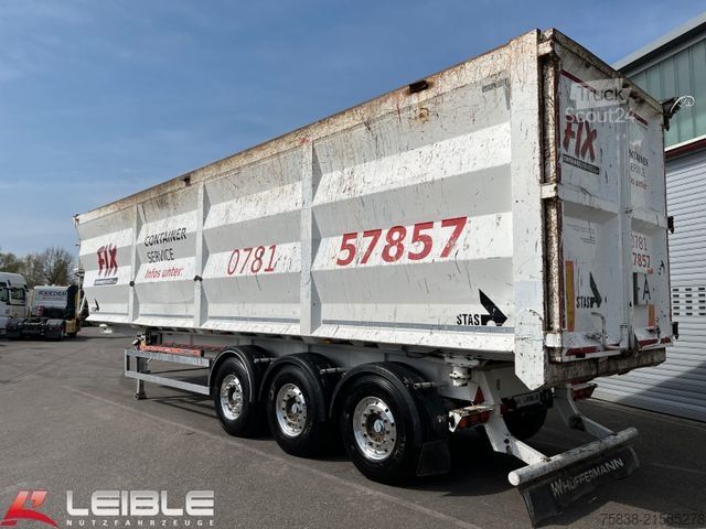 Tipper semitrailer STAS S300CX FerroStar*68m³*HARDOX*Liftachse*Alcoa*