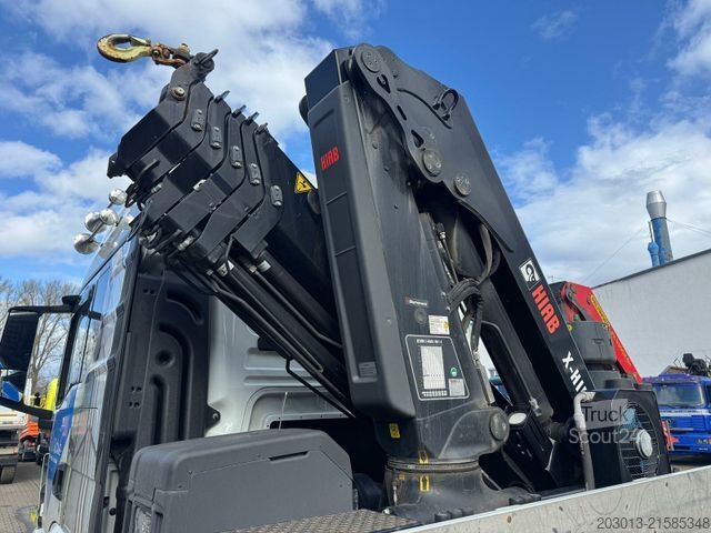 Tovornjak s ploščadjo MAN TGS 18.360 4x2 Pritsche Kran HIAB XHIDUO 188 E5