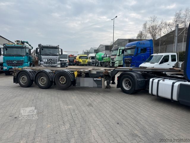 Auflieger-Wechselfahrgestell WEB-TRAILER LPRS24 Wechsel Containerchassis Ausziehbar