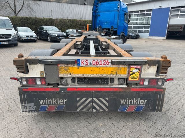 Auflieger-Wechselfahrgestell WEB-TRAILER LPRS24 Wechsel Containerchassis Ausziehbar