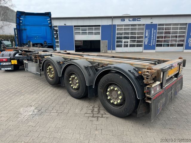 Auflieger-Wechselfahrgestell WEB-TRAILER LPRS24 Wechsel Containerchassis Ausziehbar