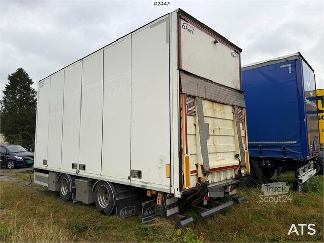 Koffert Ekeri Box Trailer with Full Side Opening and 2-Ton Tail
