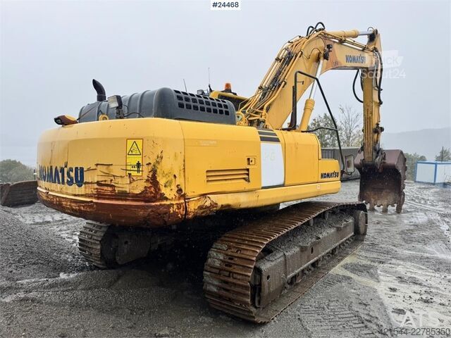ķēžu ekskavators Komatsu PC350LC-8 Excavator w/ Digging Bucket WATCH VIDEO